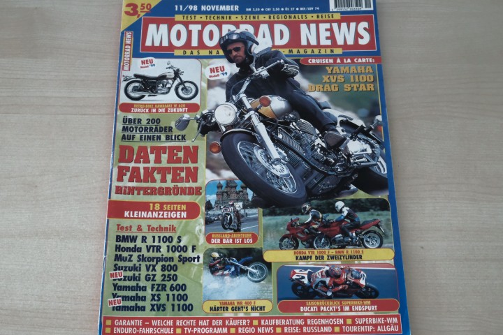 Motorrad News 11/1998